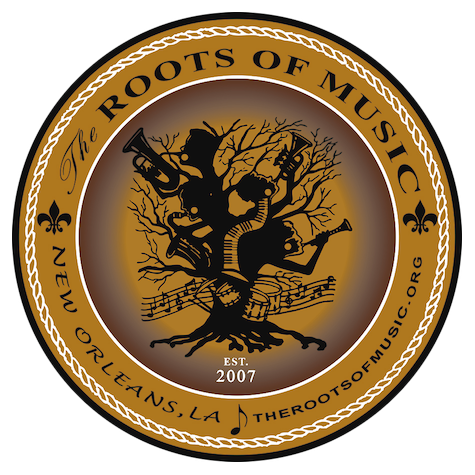 The Roots Of Music Logo Car Magnet